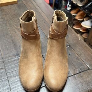 Kim Rogers Brown Ankle Booties